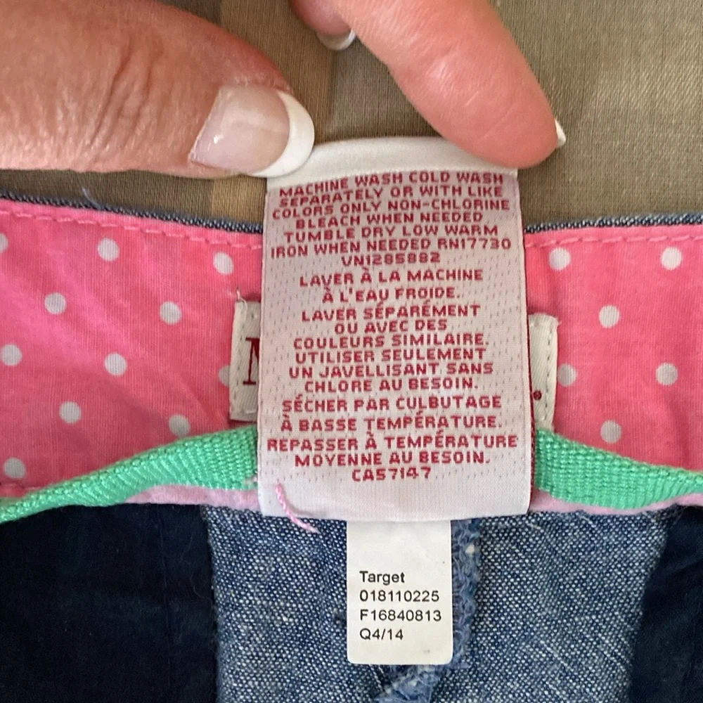 Super cute chambray Merona shorts - Picture 4 of 4